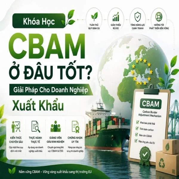 Khóa Học CBAM Ở Đâu Tốt? Giải Pháp Cho Doanh Nghiệp Xuất Khẩu