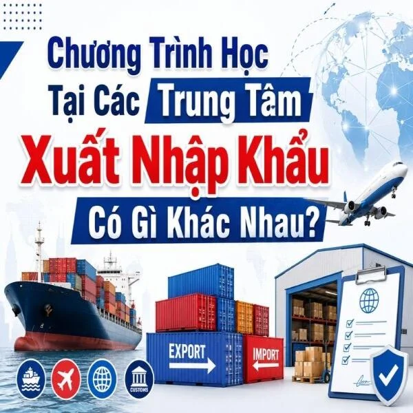 Chương Trình Học Tại Các Trung Tâm Xuất Nhập Khẩu Có Gì Khác Nhau?