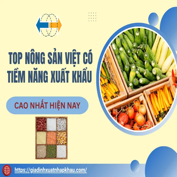 Top Nông Sản Việt Có Tiềm Năng Xuất Khẩu Cao Nhất Hiện Nay